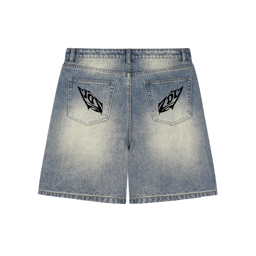 RAW DENIM SHORT