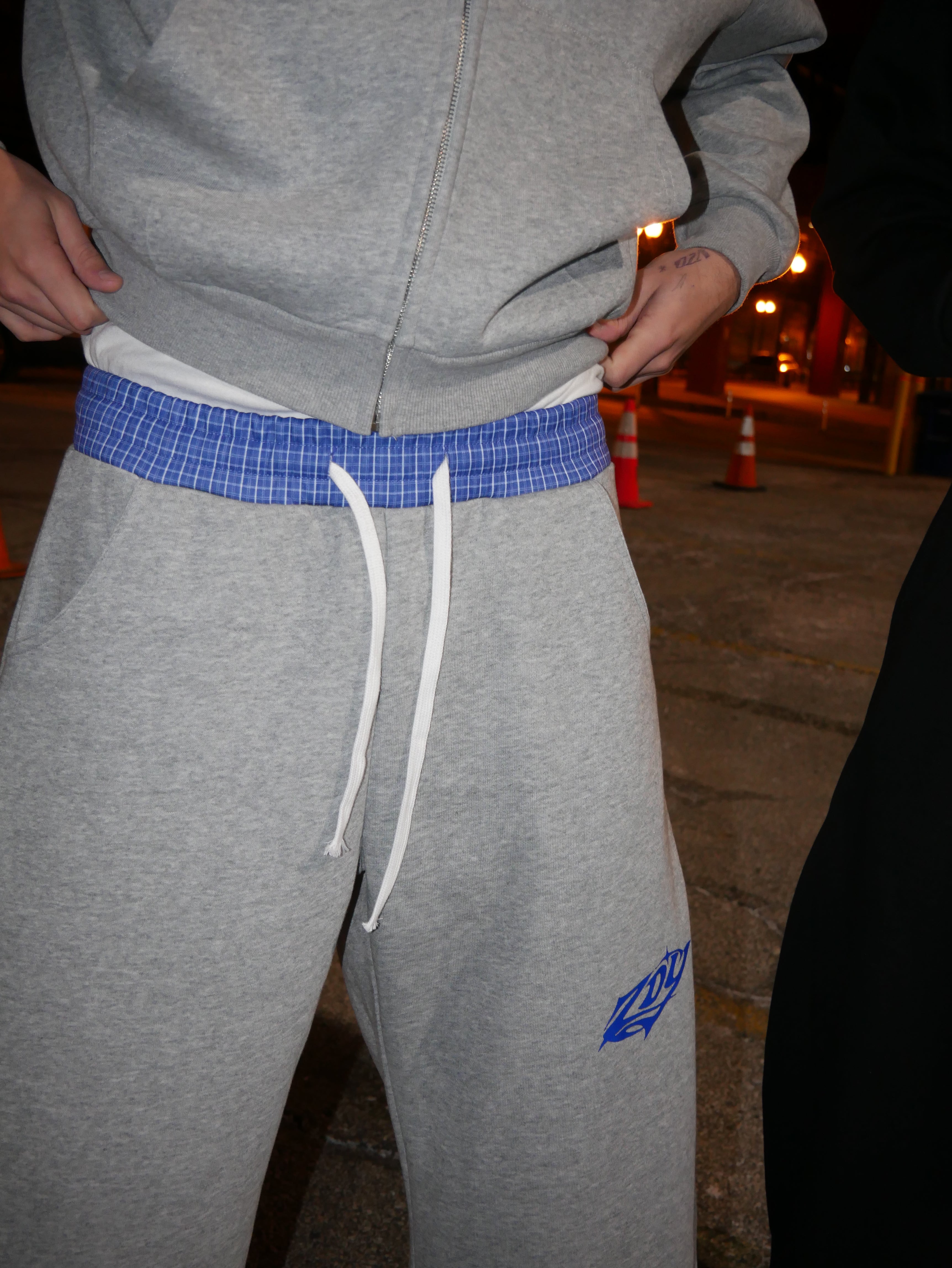 Mare Nostrum Check Barrel Pants