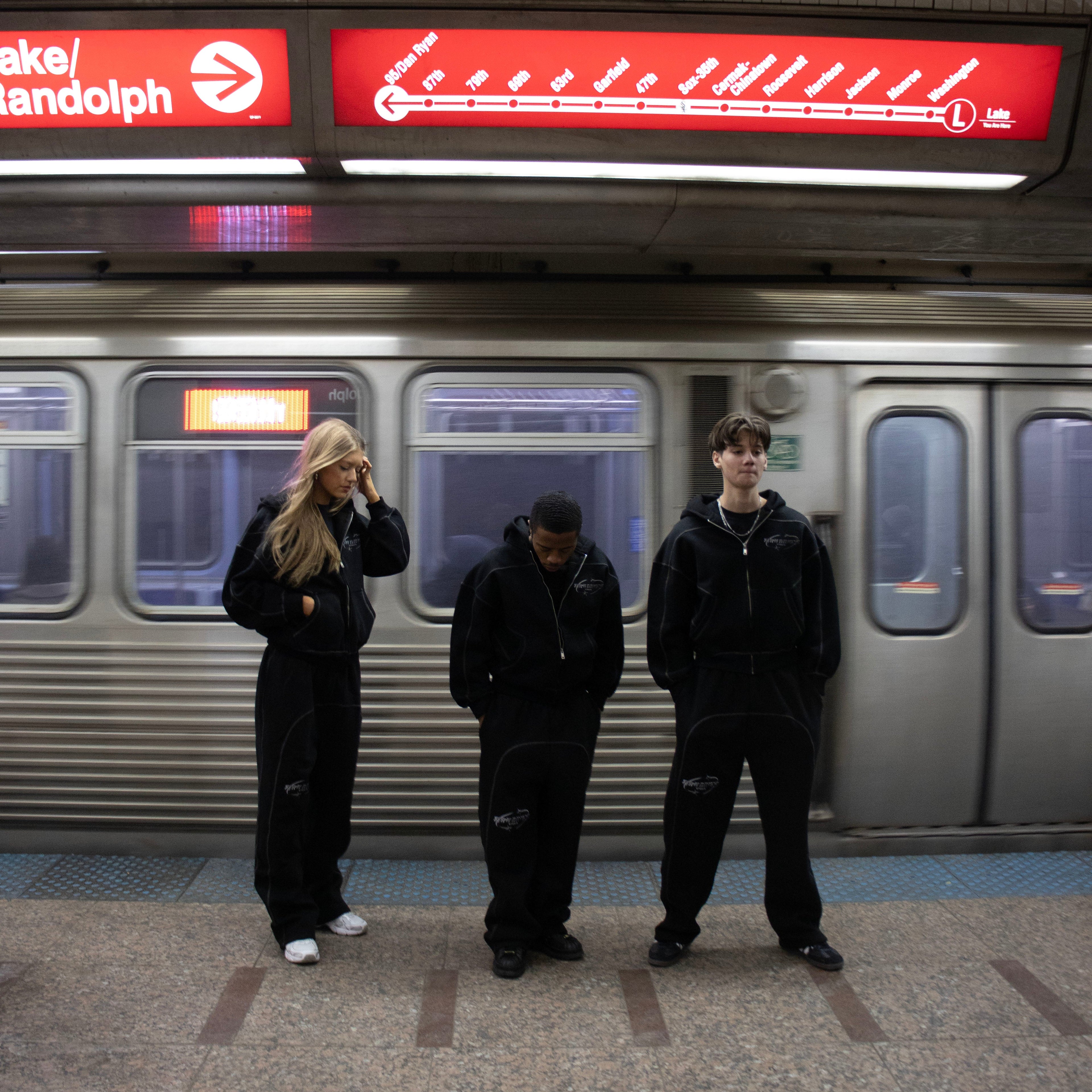 ZDY Contrast Stitch Sweatpants (SOLD OUT)